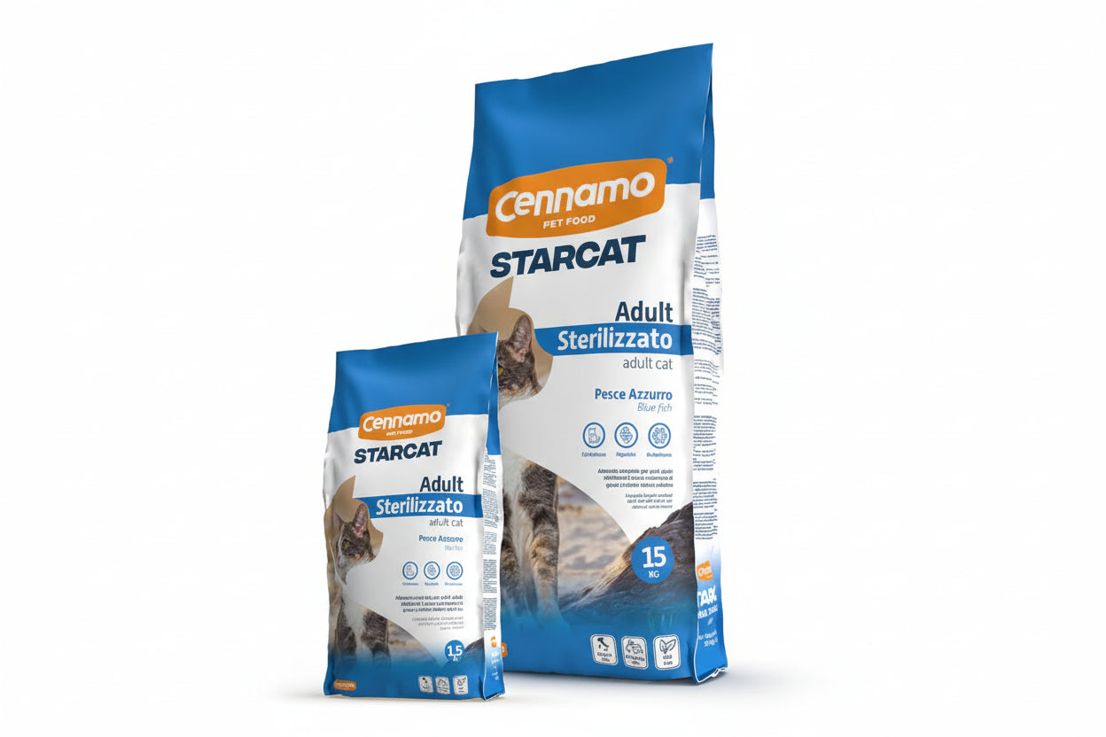 Cat Sterilized Blue Fish