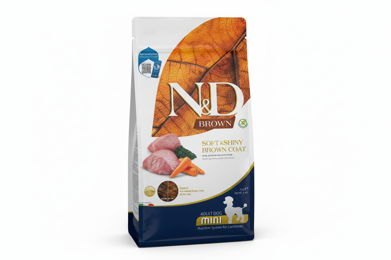 Brown Lamb Potato Spirul Carrot Adult Mini