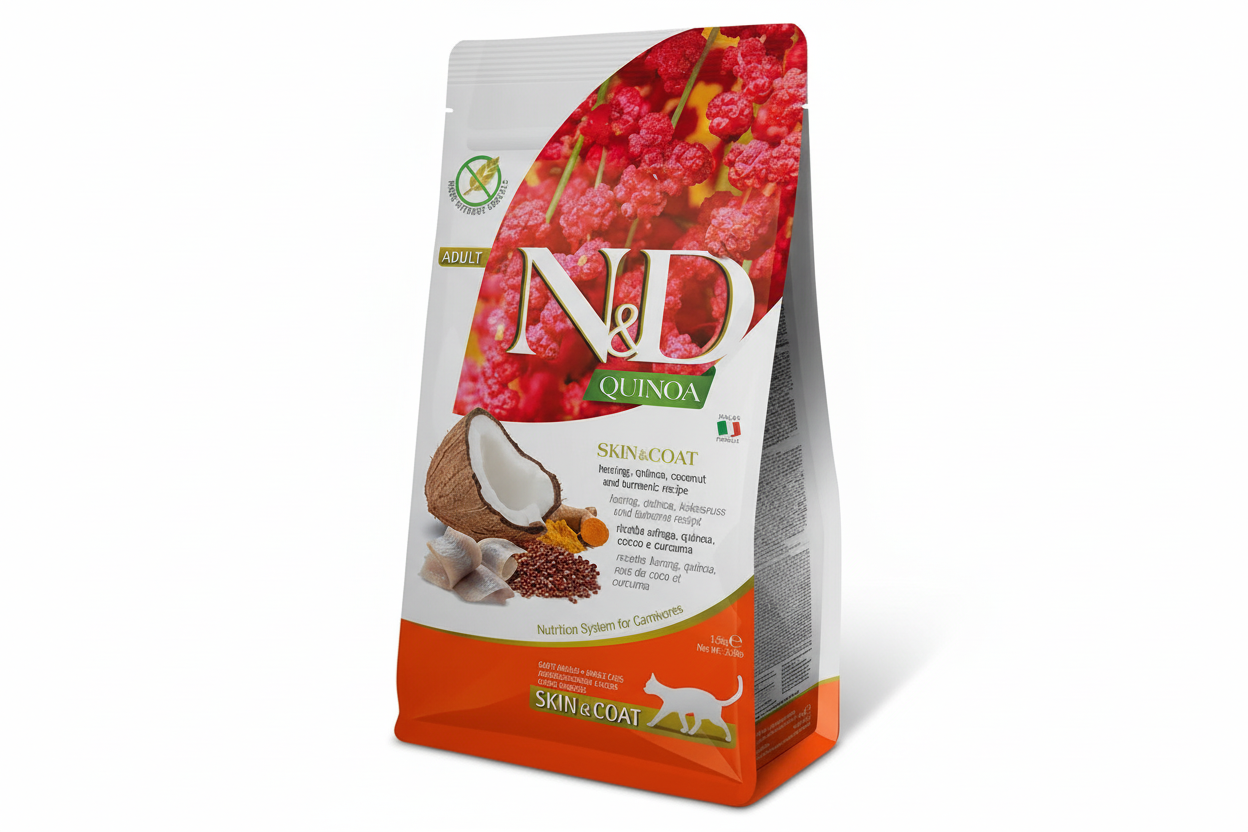 Cat Quinoa Skin & Coat Herring