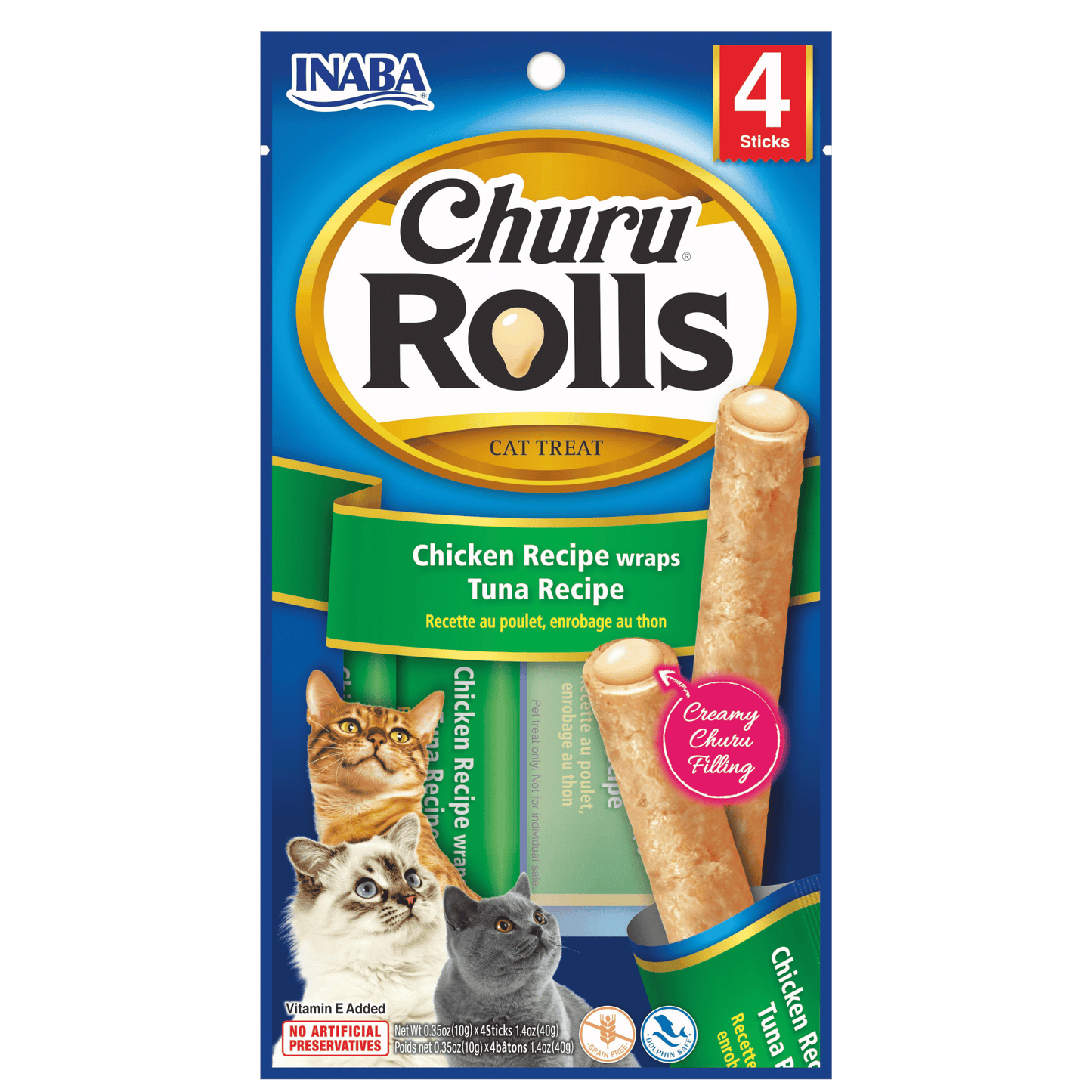 Churu Rolls Tuna 40g (4pcs)