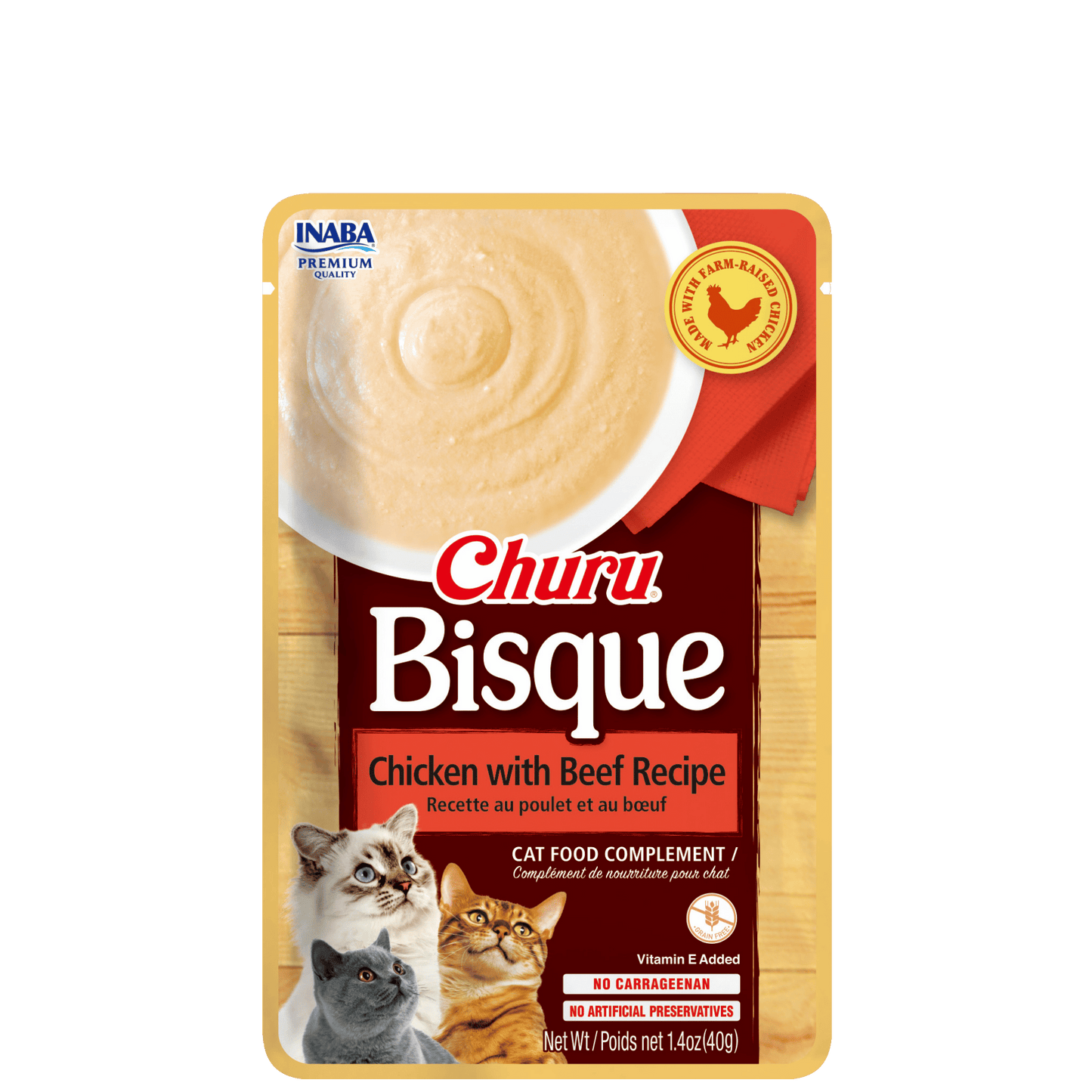 Churu Bisque Beef & Chicken 40g