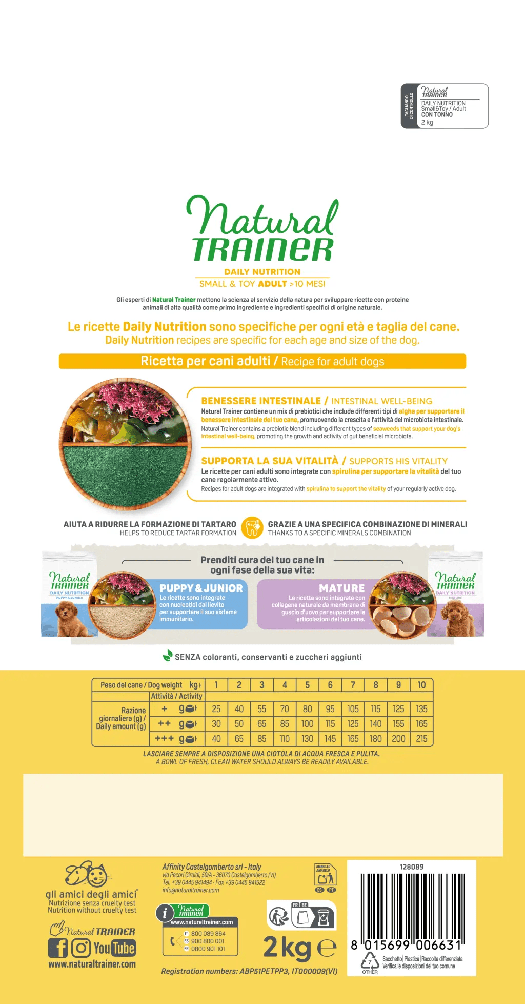 Adult Small & Toy Fish