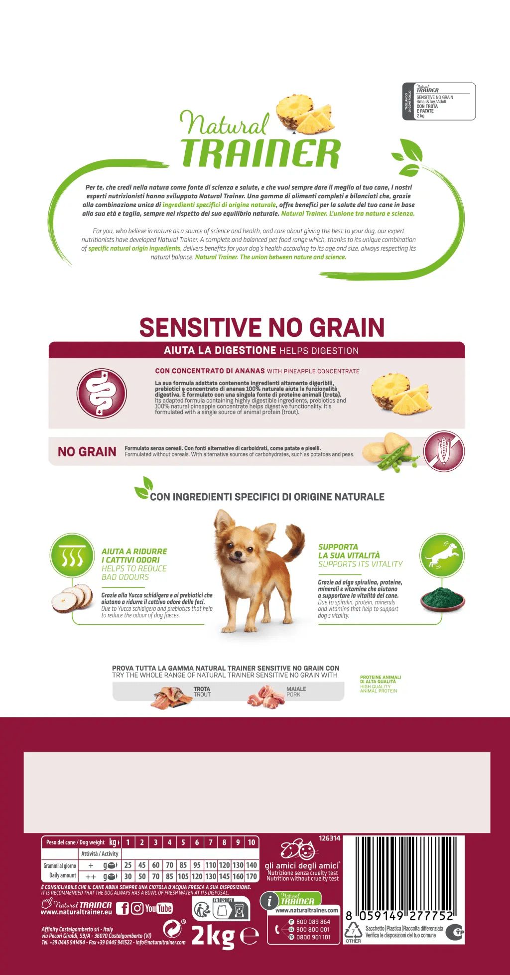 Grain Free Adult Small Trout