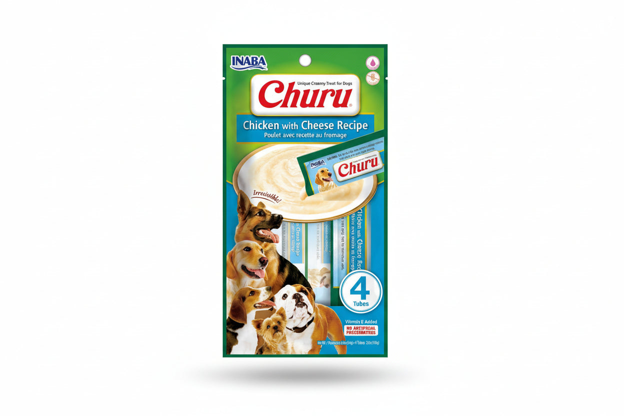 Churu Dog Chicken & Cheese 56g (4pcs)