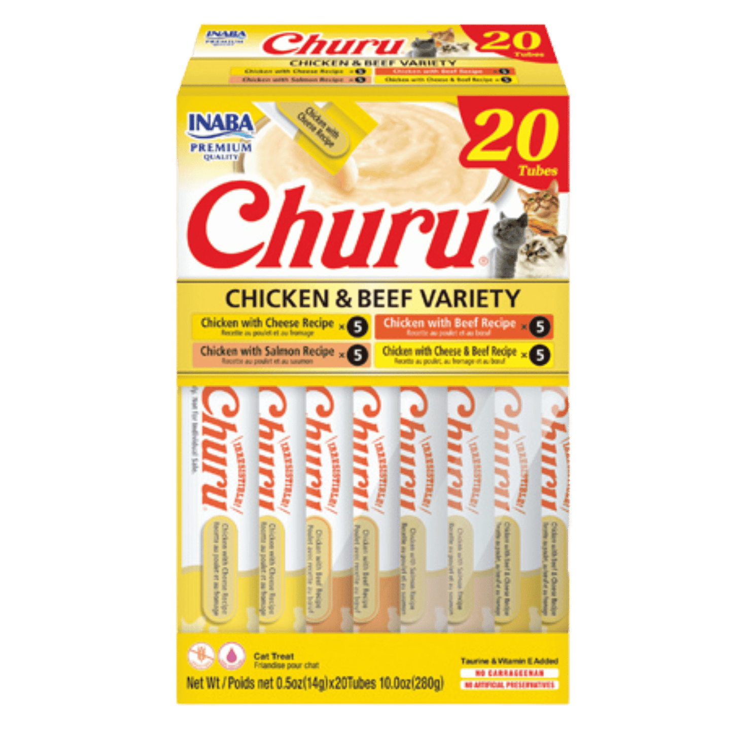 Churu Multipack Chicken & Beef 280g (20pcs)