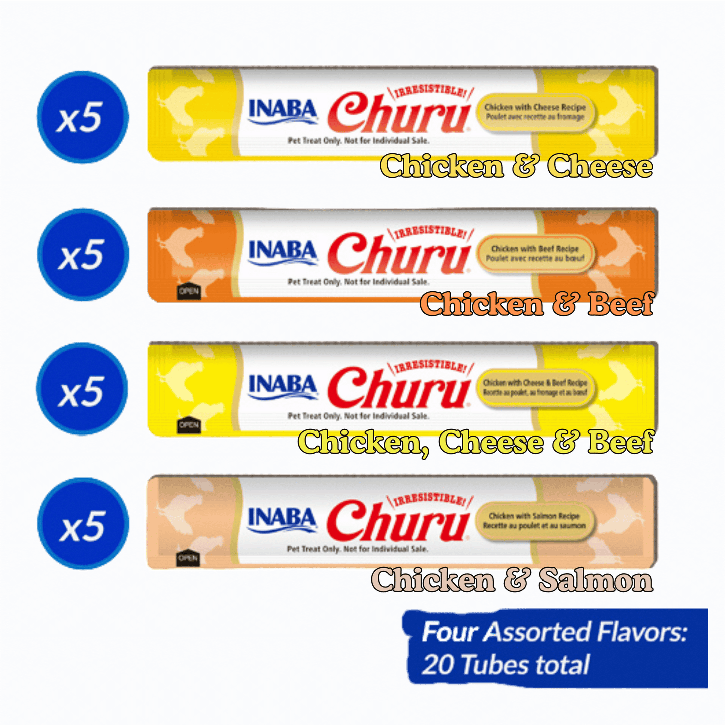 Churu Multipack Chicken & Beef 280g (20pcs)