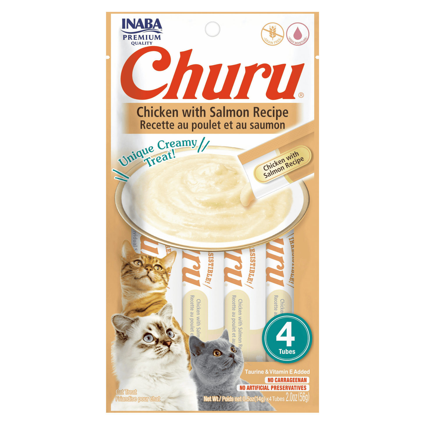 Churu Chicken & Salmon 56g (4pcs)
