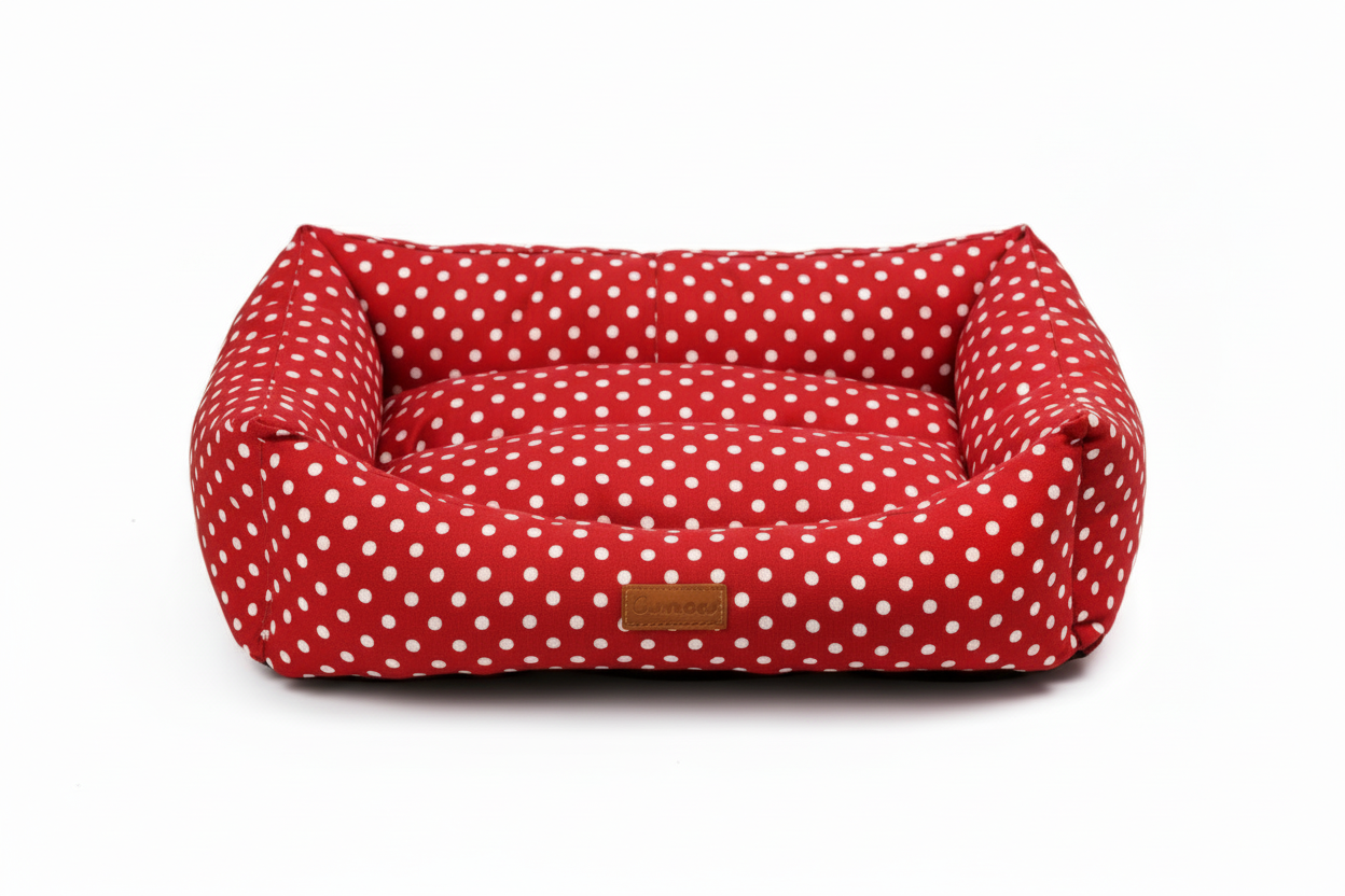Makaron VR01 Red-Polka
