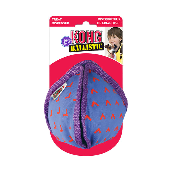 KONG Ballistic Hide 'n Treat S - 23x11,5x14cm karışık renkler