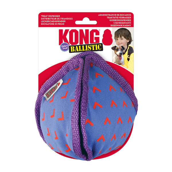 KONG Ballistic Hide 'n Treat S - 23x11,5x14cm karışık renkler
