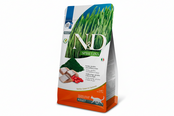 Cat Spirulina Herring Adult