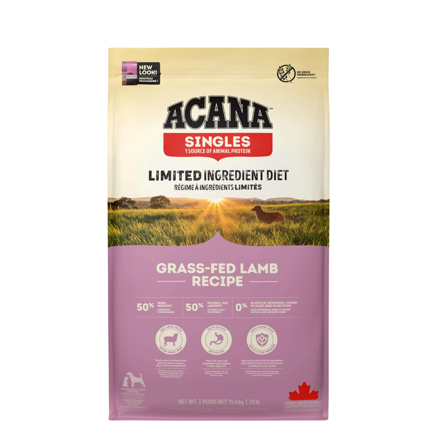 Singles Grass-Fed Lamb 11,4Kg