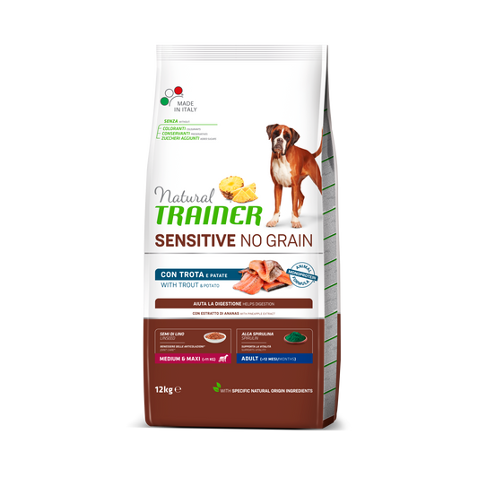 Grain Free Adult Medium Maxi Trout