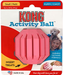 KONG Puppy Activity Ball S/M - 6,4x6,4x6,4cm mixed colors