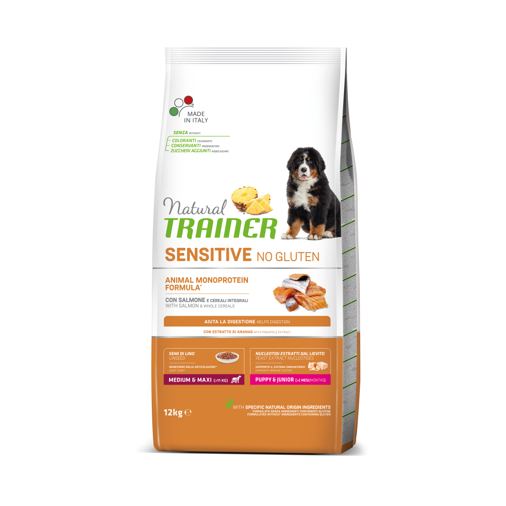 Sensitive Puppy Med Maxi Salmon