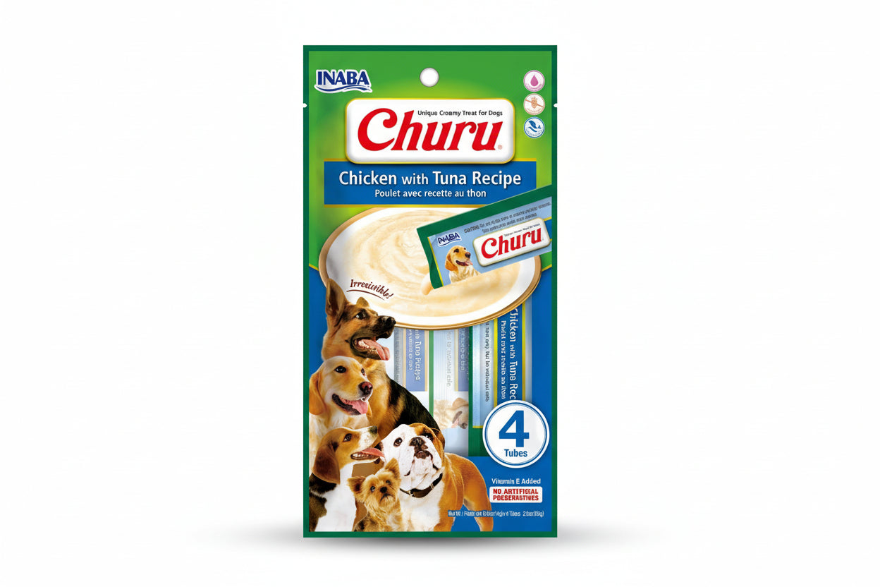 Churu Dog Chicken & Tuna 56g (4pcs)