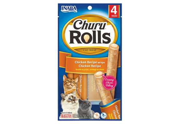 Churu Rolls Chicken 40g (4pcs)