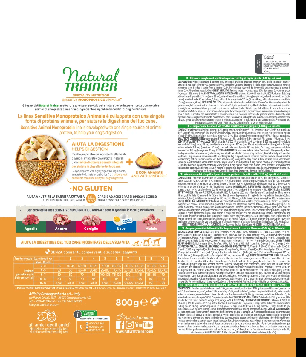 Sensitive Puppy Small & Toy Salmon