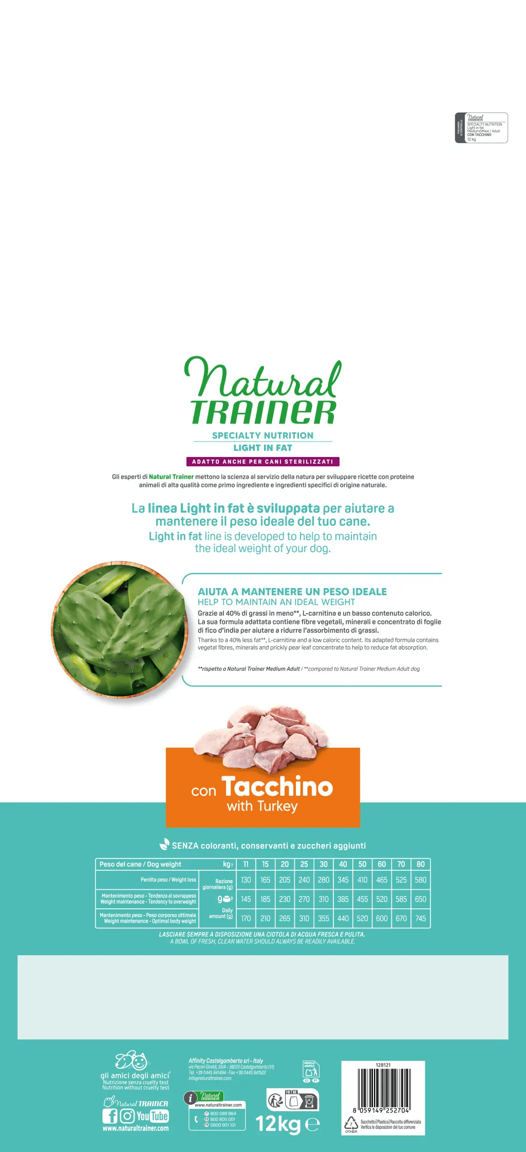 Adult Medium Weight Care Turkey