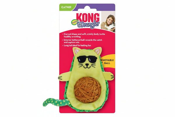 KONG CAT Wrangler AvoCATo 7,6x7,6x11,4cm Çok Renkli