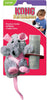 KONG cat refillables rat 10x3,5x17cm grey