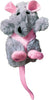 KONG cat refillables rat 10x3,5x17cm grey