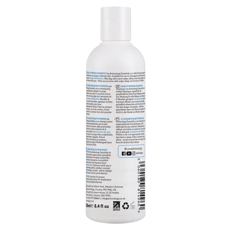 Essentials Shampoo Baby Powder Perfect Puppy