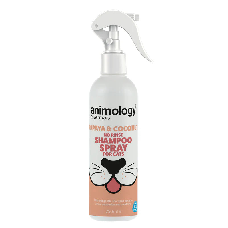 Essentials Cat Papaya & Coconut No Rinse Shampoo Spray