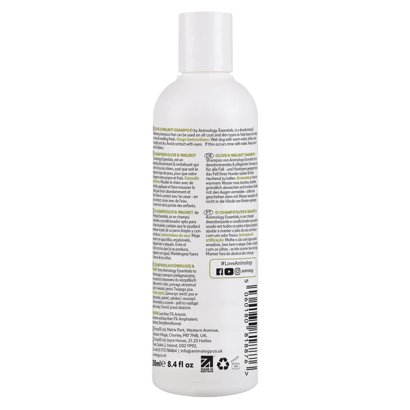 Essentials Shampoo Olive & Walnut