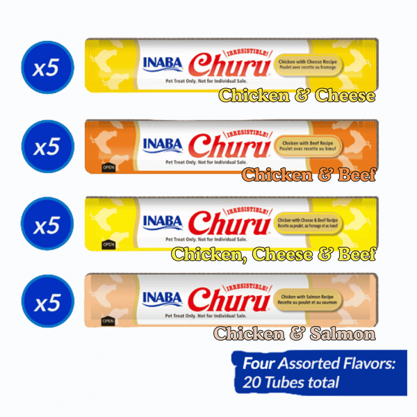 Churu Çoklu Paket Tavuk ve Dana Eti 280g (20 adet)