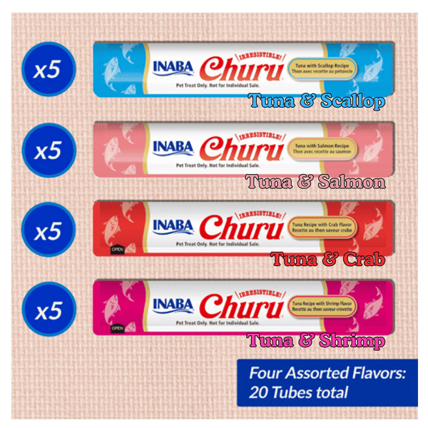 Churu Multipack Tuna & Seafood 280g (20pcs)