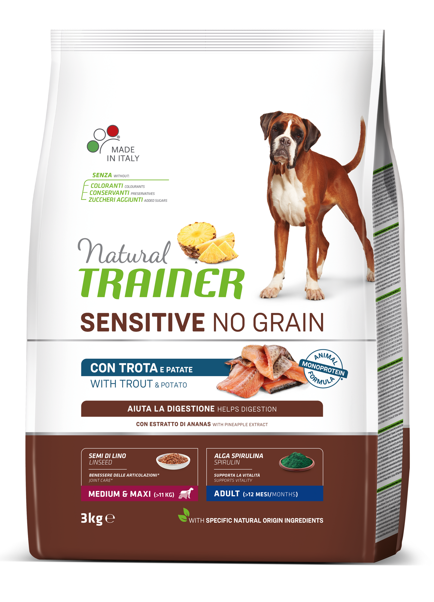 Grain Free Adult Medium Maxi Trout