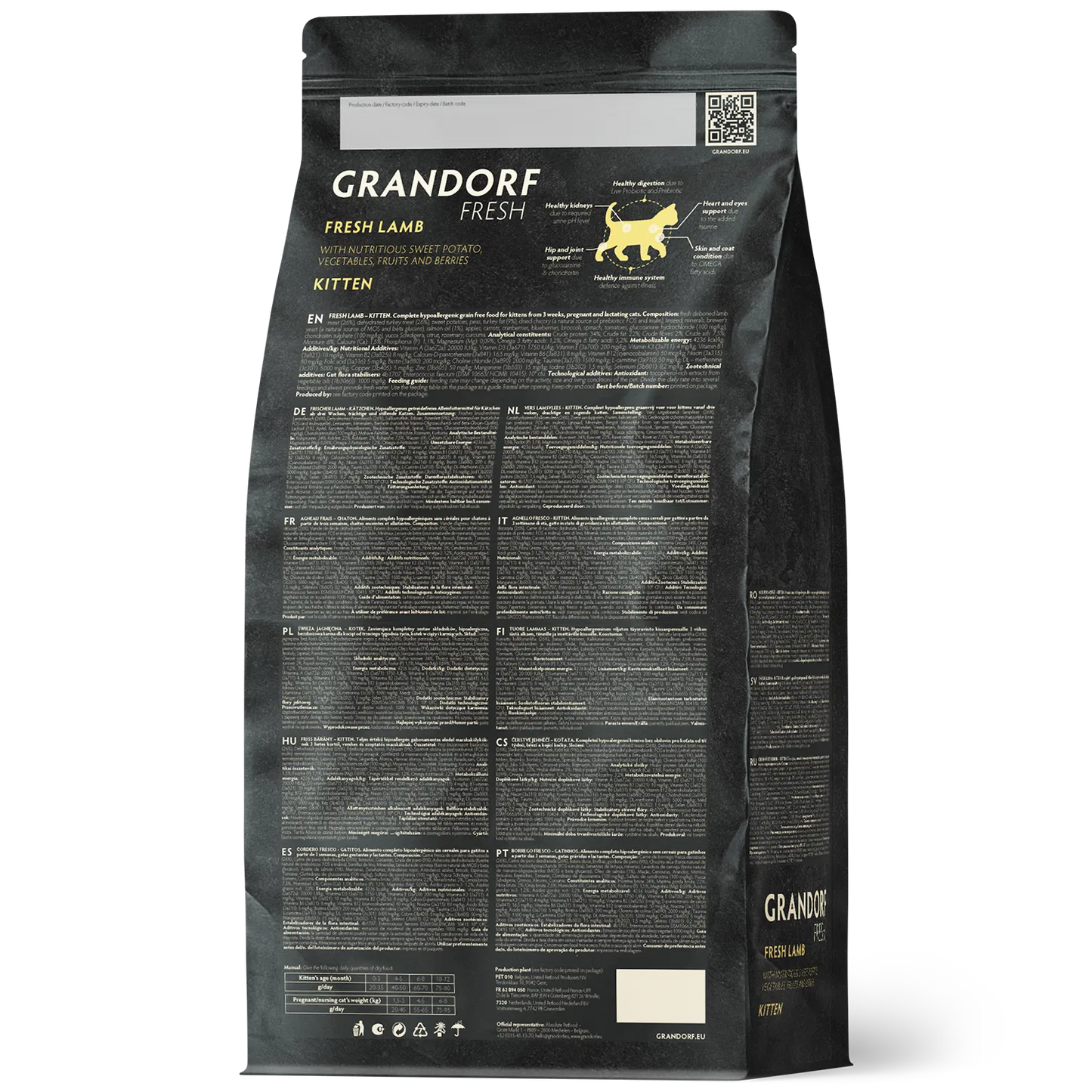 Kitten with Fresh Lamb