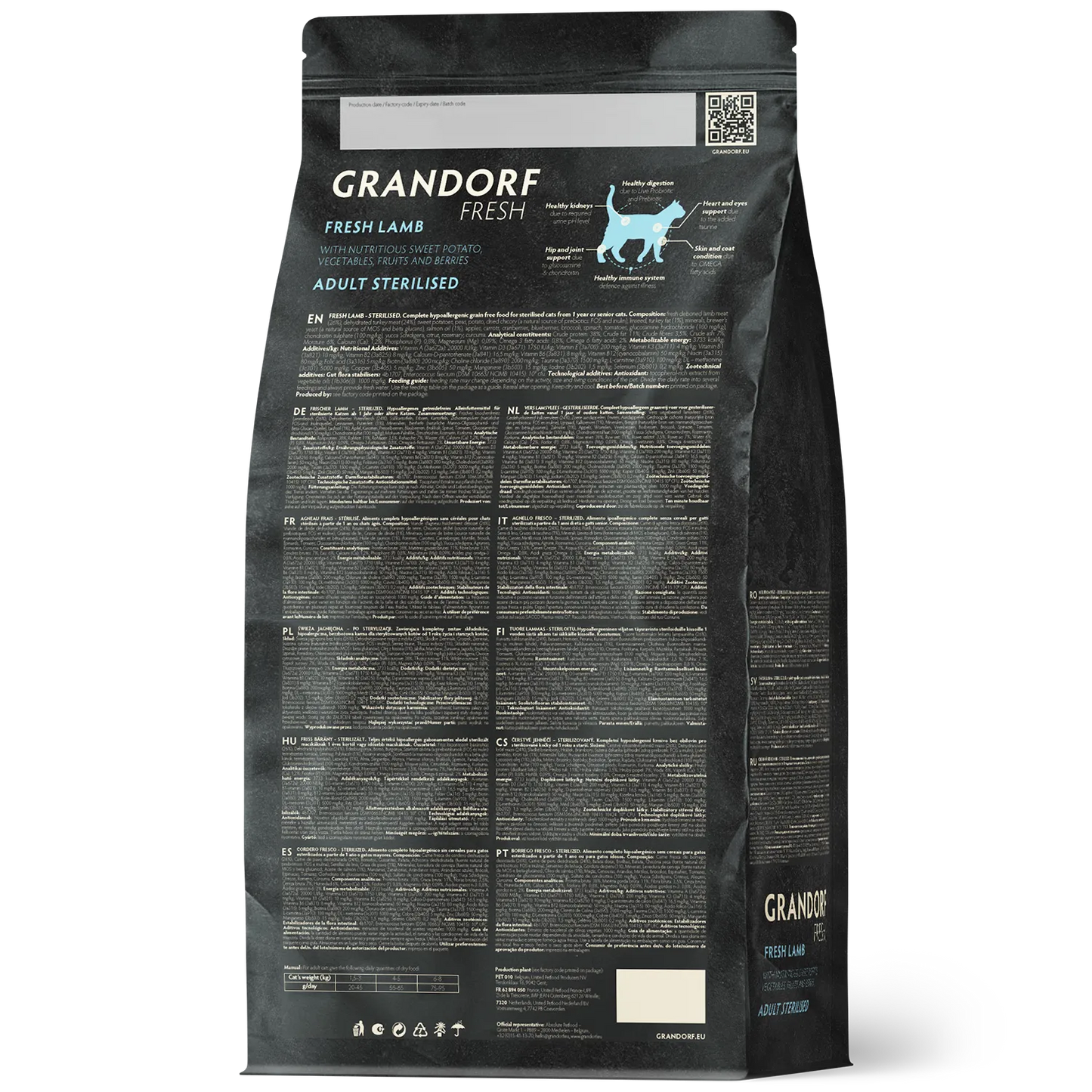 Cat Sterilized Fresh Lamb