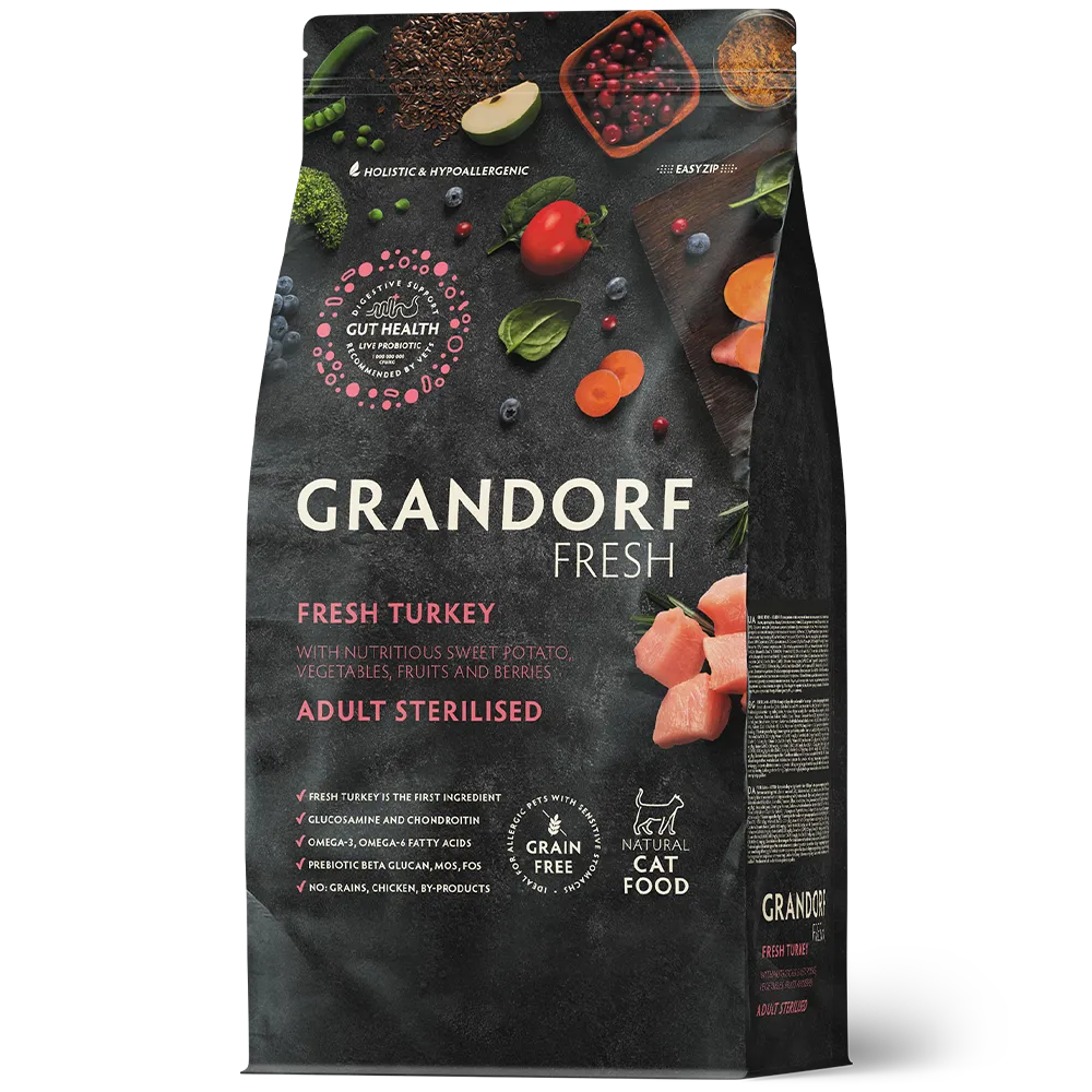 Cat Sterilized Fresh Turkey