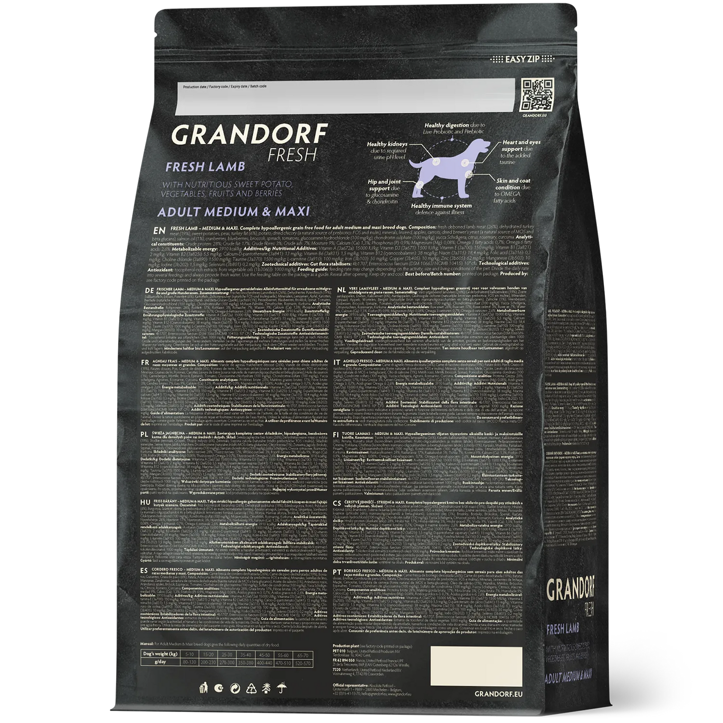 Adult Medium & Maxi Fresh Lamb