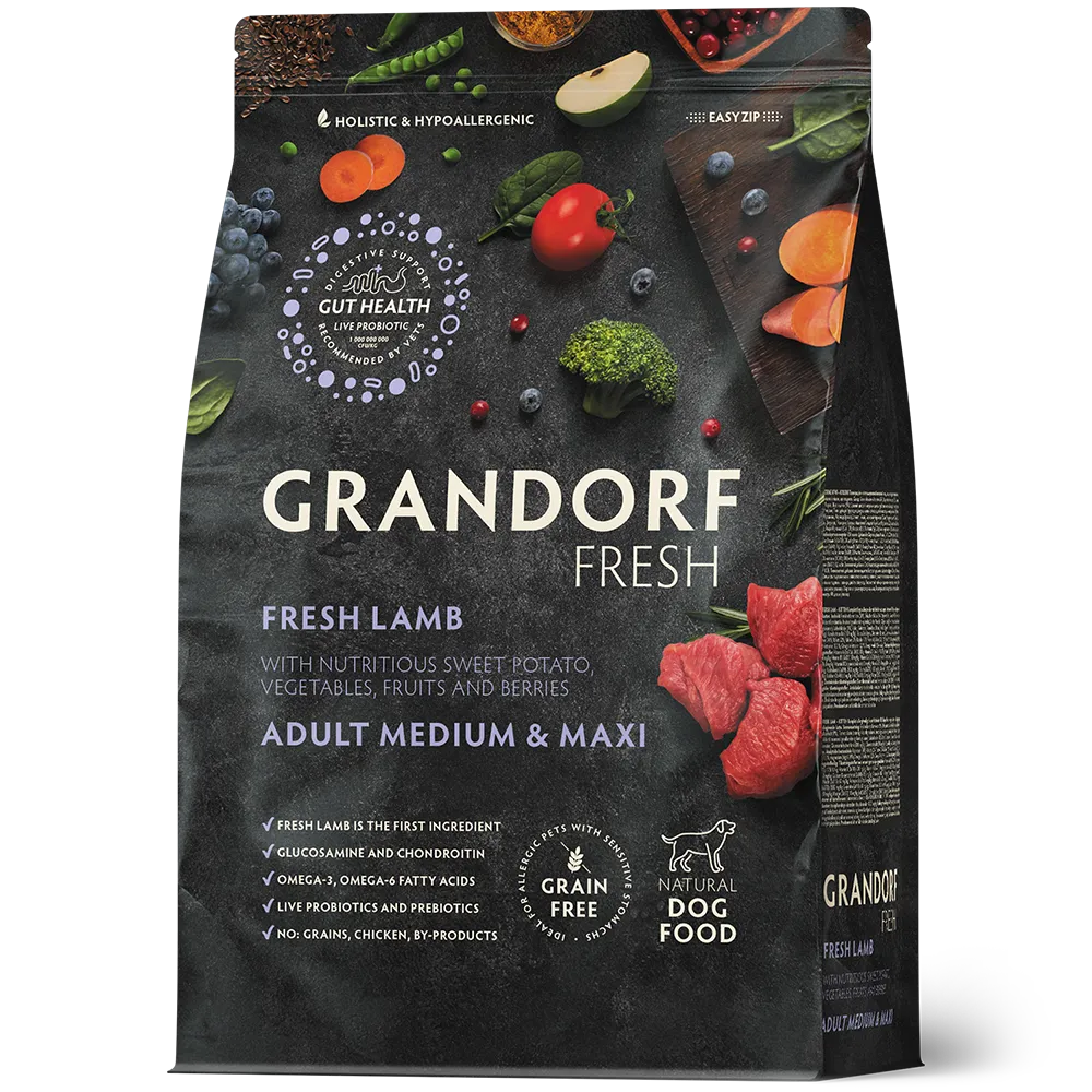 Adult Medium & Maxi Fresh Lamb