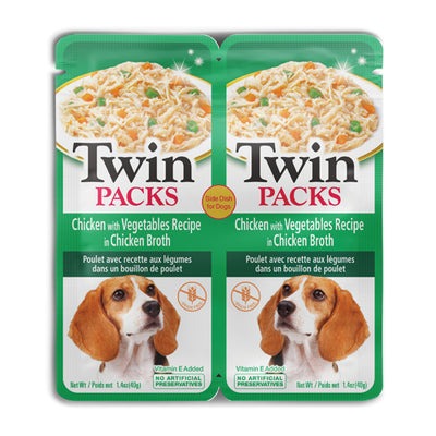 Twin Packs Dog 2pc