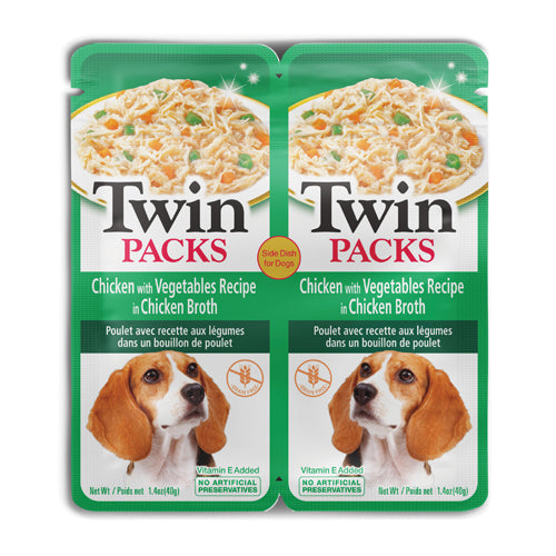 Twin Packs Dog 2pc