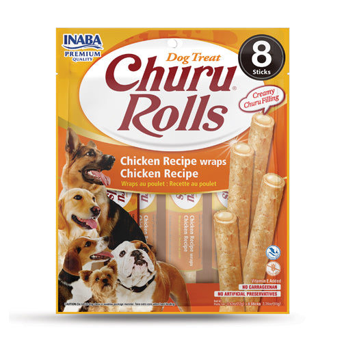 Churu Rolls Dog