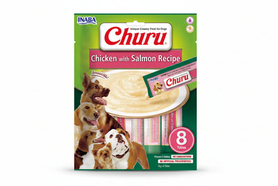 Churu Dog Chicken & Salmon 160g (8pcs)