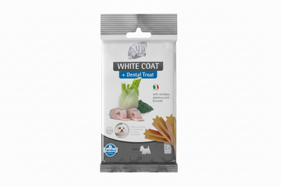 Dental Treat White - Sea Bass Spirulina Fennel (Mini)