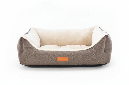 Herrıngbone VR02 Brown-Whıte