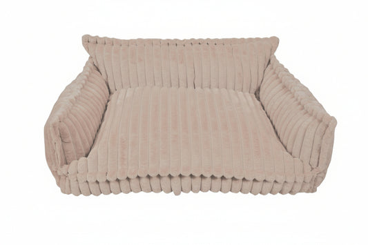 Malia Corduroy Sofa Bed Beıge