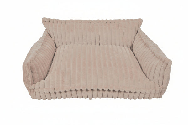 Malia Corduroy Sofa Bed Beıge