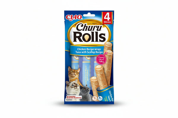 Churu Rolls Cat