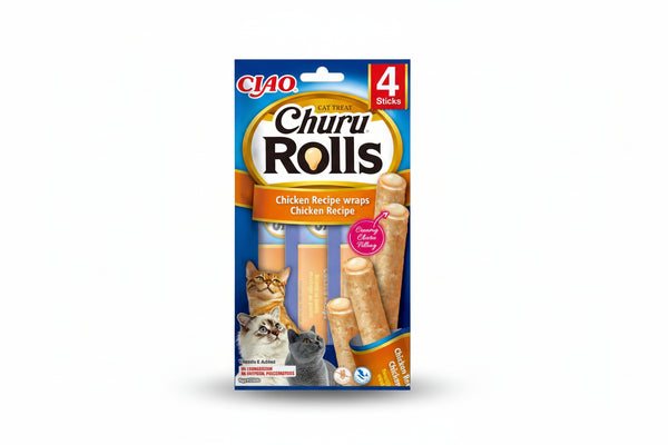 Churu Rolls Cat
